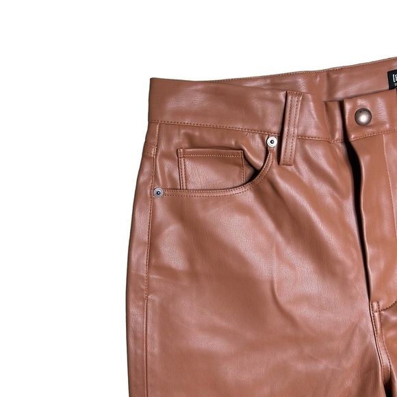 Blank NYC The Baxter Ribcage Straight Leg Faux Leather Pant Trouser Size 28 - Picture 5 of 12
